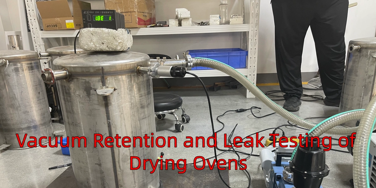 Geliss freeze dryer factory quality control and helium leak testing